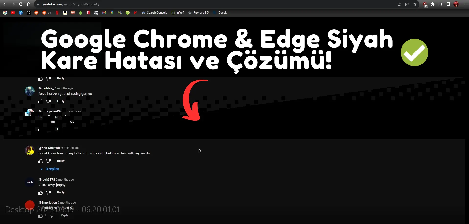 Google Chrome Ekran Yırtılması Hatası Çözümü 2025